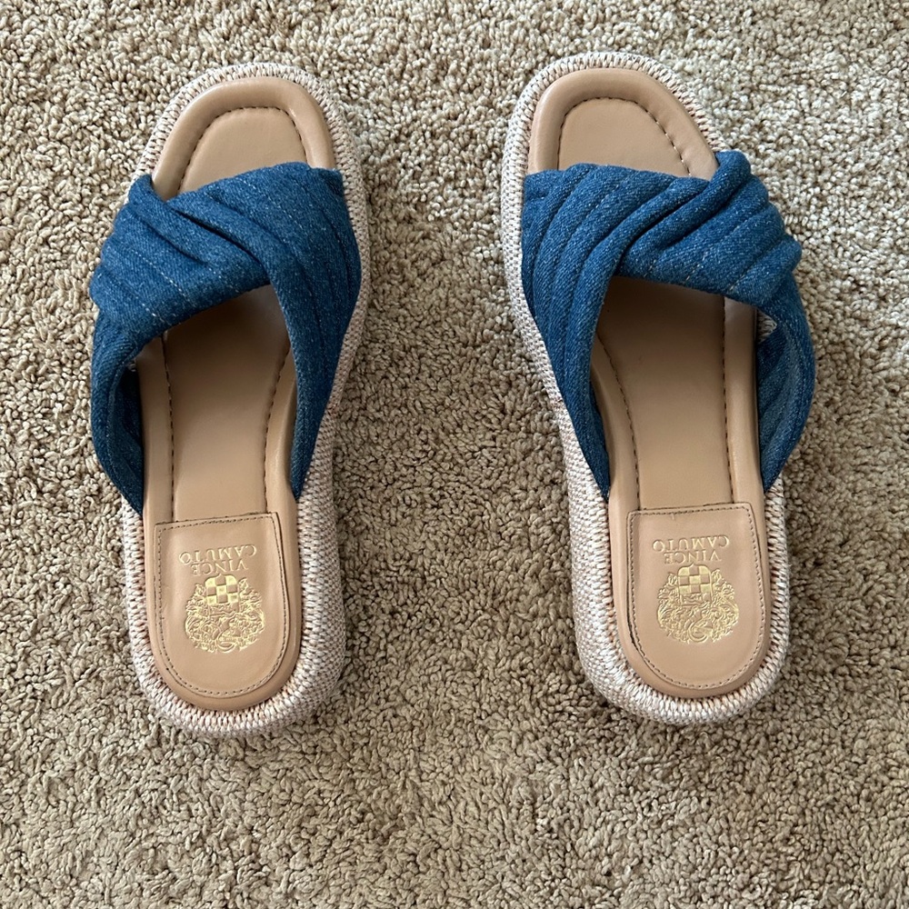 Vince Camuto Blue Women's Sandals   luesda